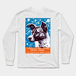 Laika the Space Dog Long Sleeve T-Shirt